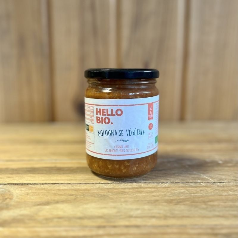 Sauce Bolognaise végétale Sud-ouest