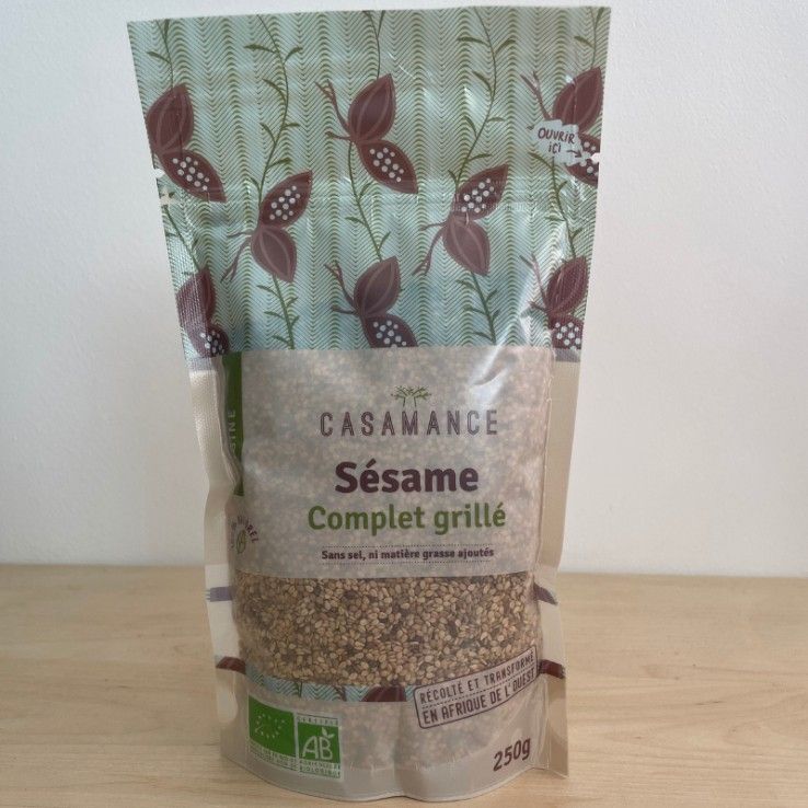 Graines de sésame grillées