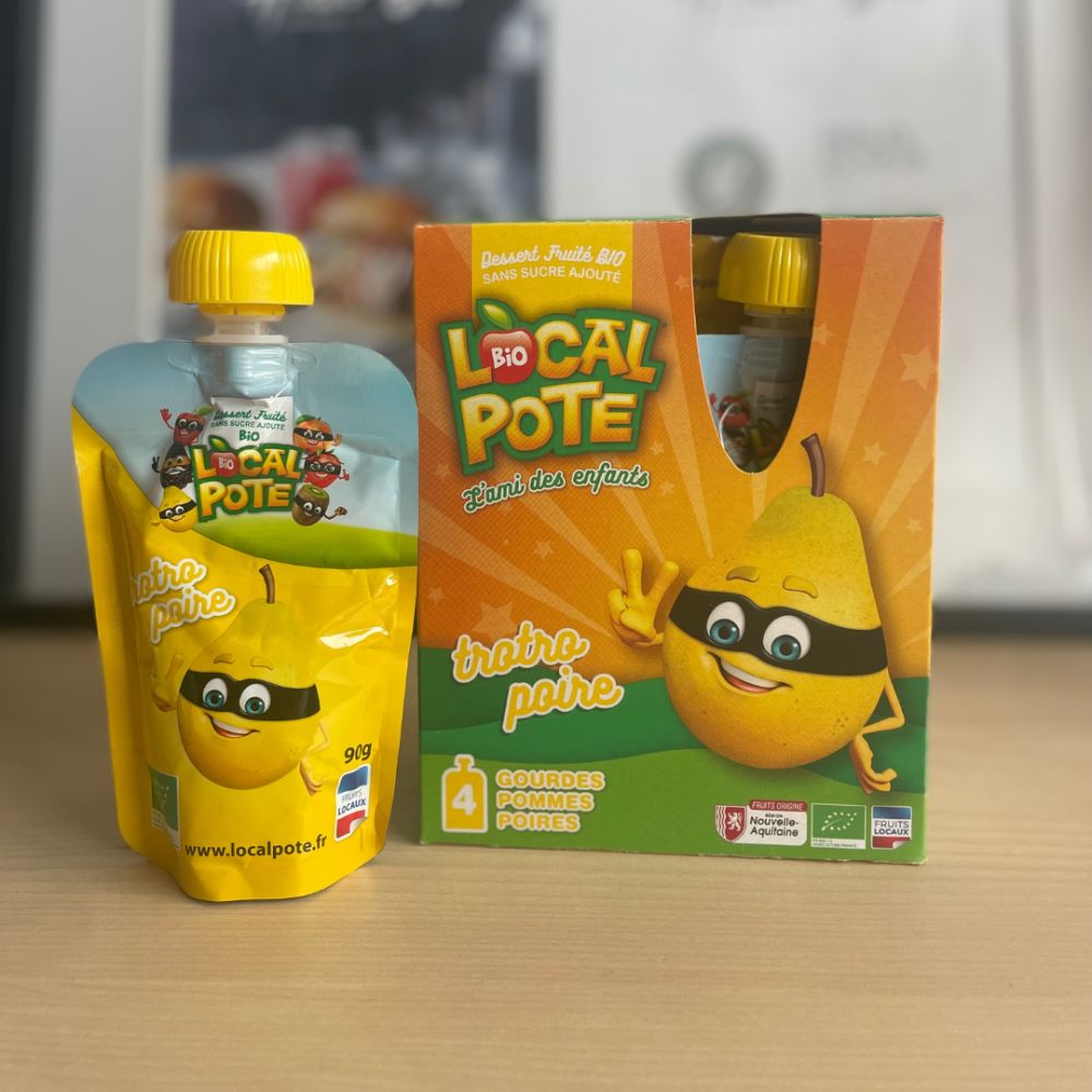 Gourde pomme poire x4 (Local Pote)