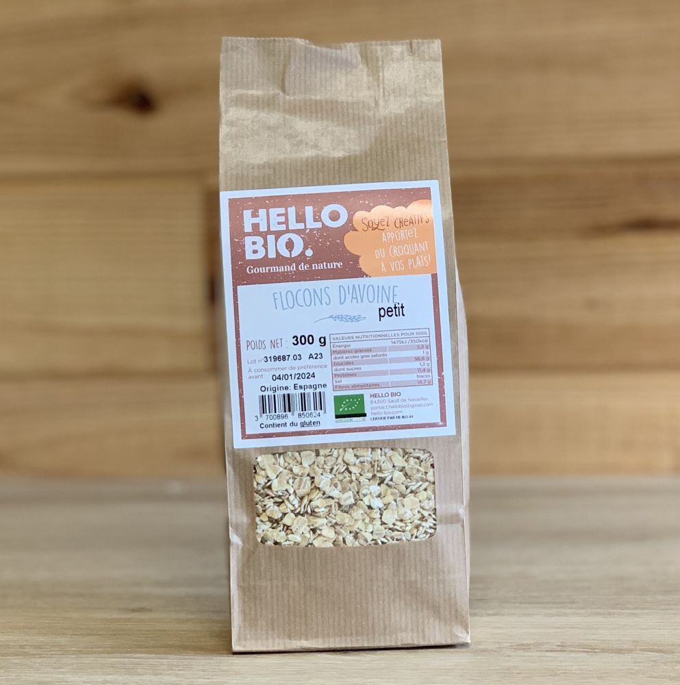 Flocons d'avoine - Petit calibre (300g)