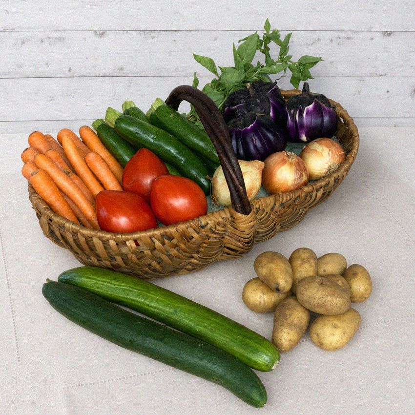Panier de légumes de saison