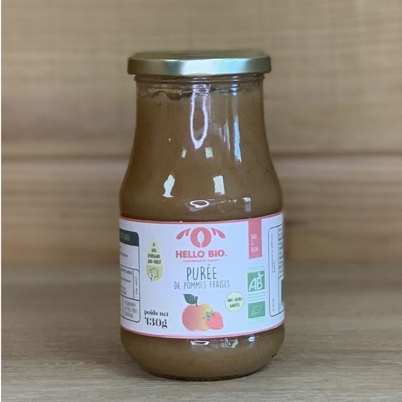 Purée de Pommes Fraises Sud-ouest