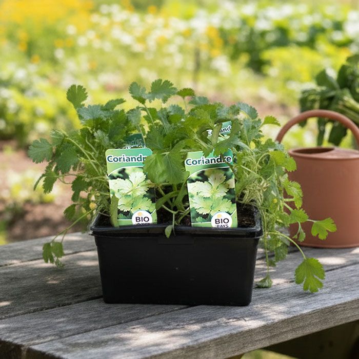 Plant de coriandre