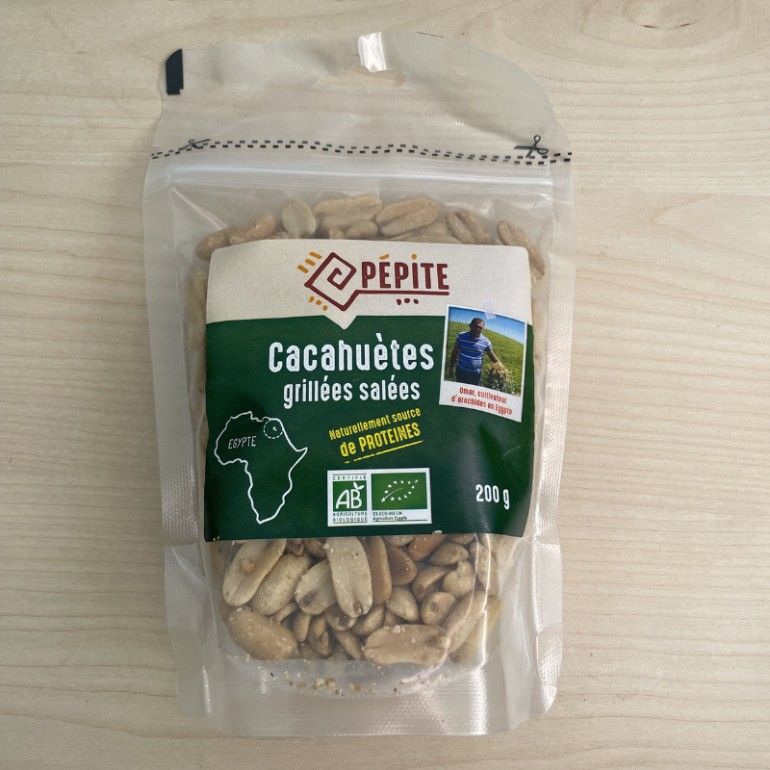 Cacahuètes grillées salées