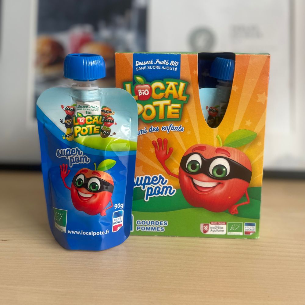 Gourde pomme x4 (Local Pote)