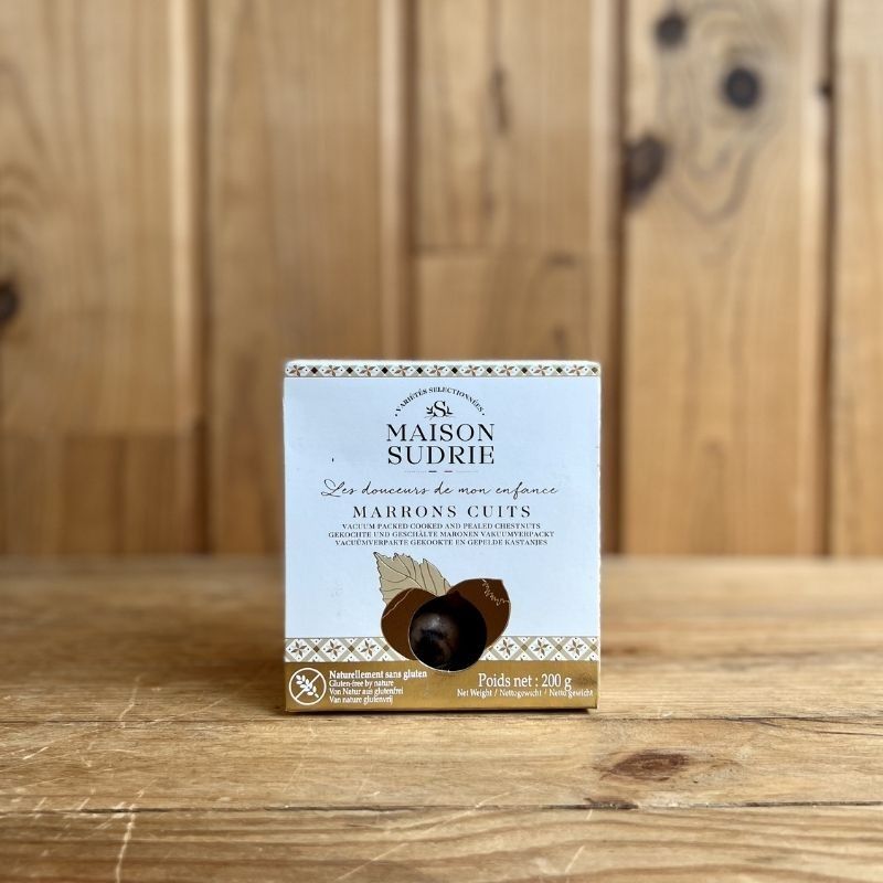 Marrons cuits sous vide