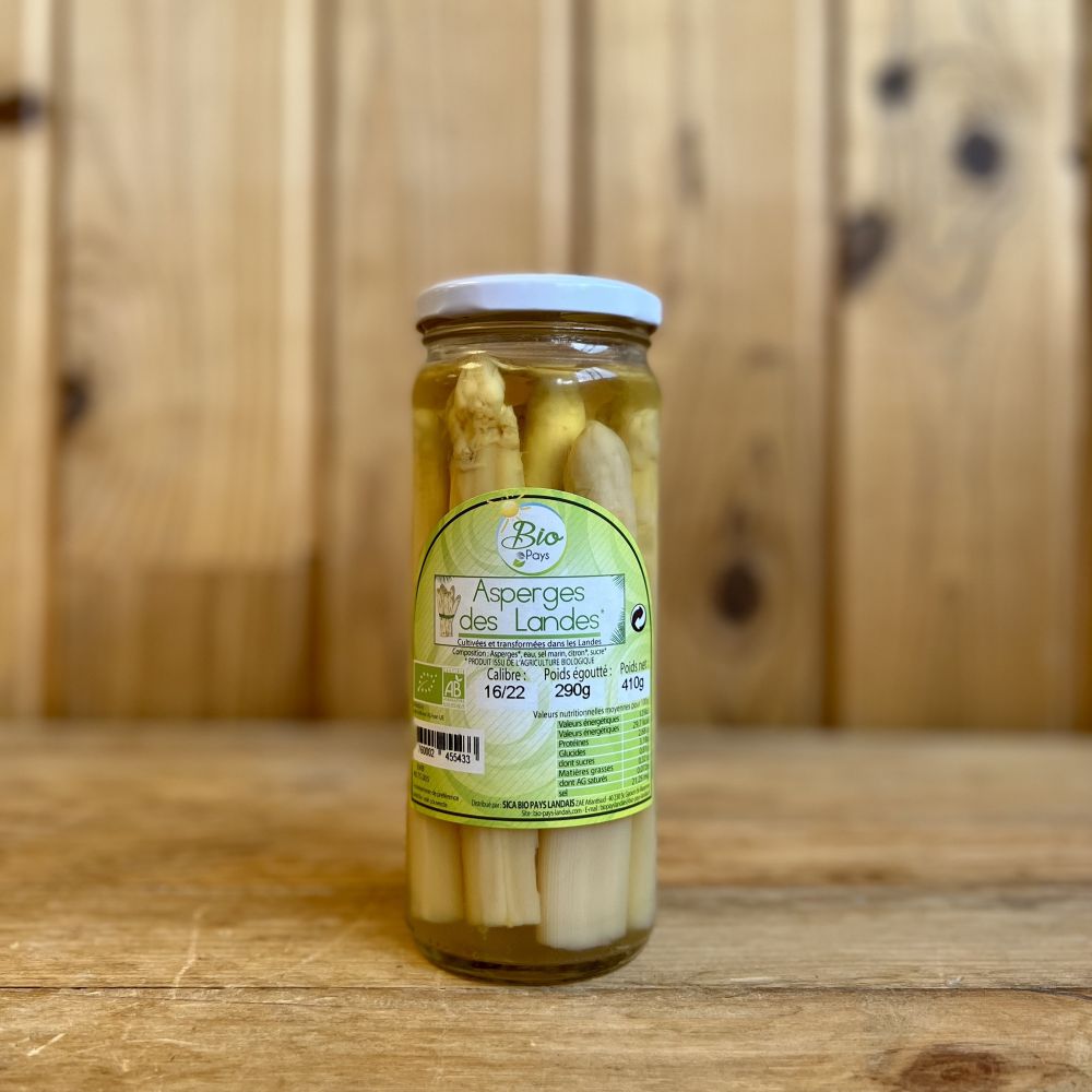 Conserve d'asperges blanches - Moyennes
