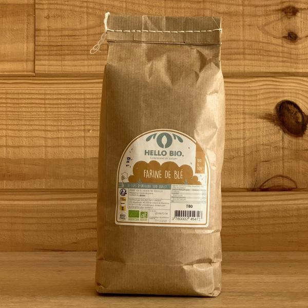 Farine de blé - Type 80 (1 kg)