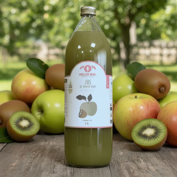 Jus de pomme kiwi