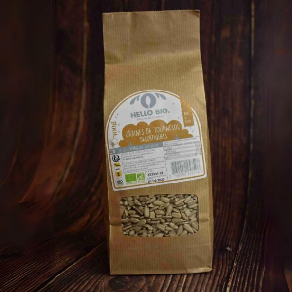 Graines de tournesol décortiquées