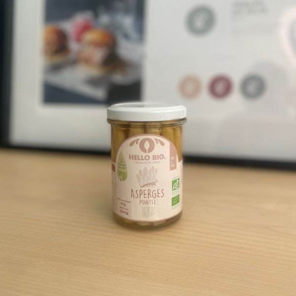 Conserve d'asperges blanches - Pointes