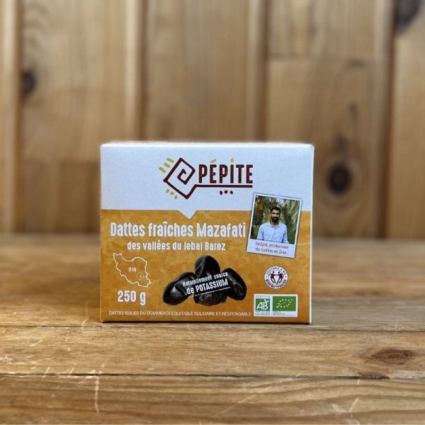 Dattes Mazafati en ravier