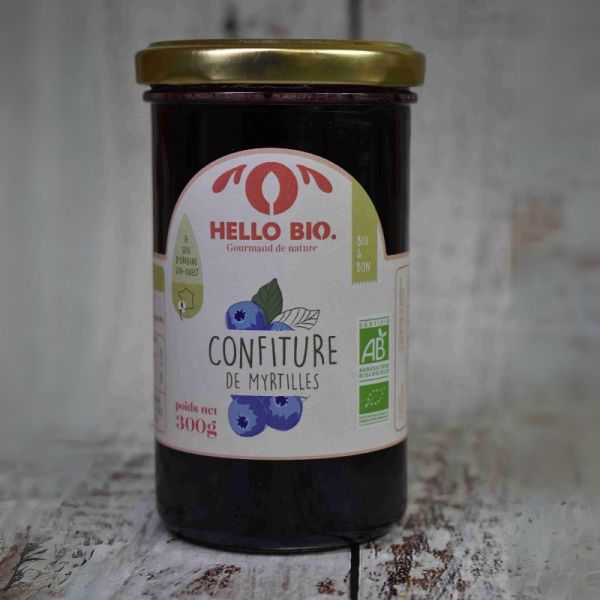 Confiture de myrtille