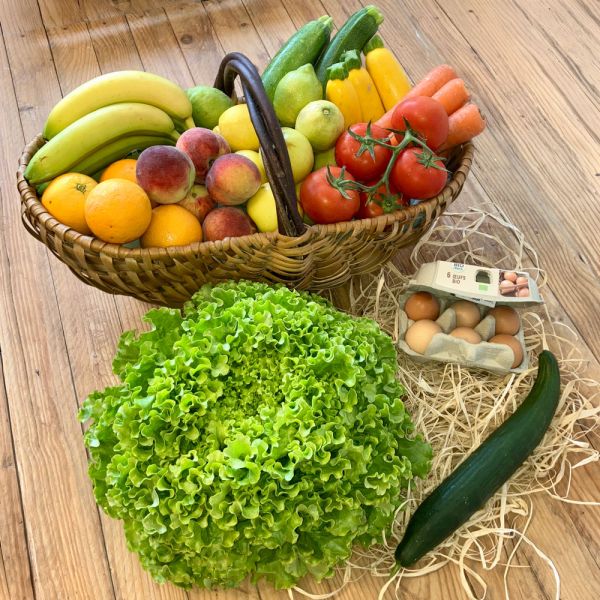 Panier composé de saison