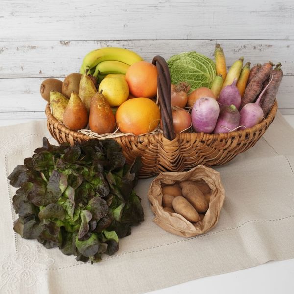 Panier composé de saison