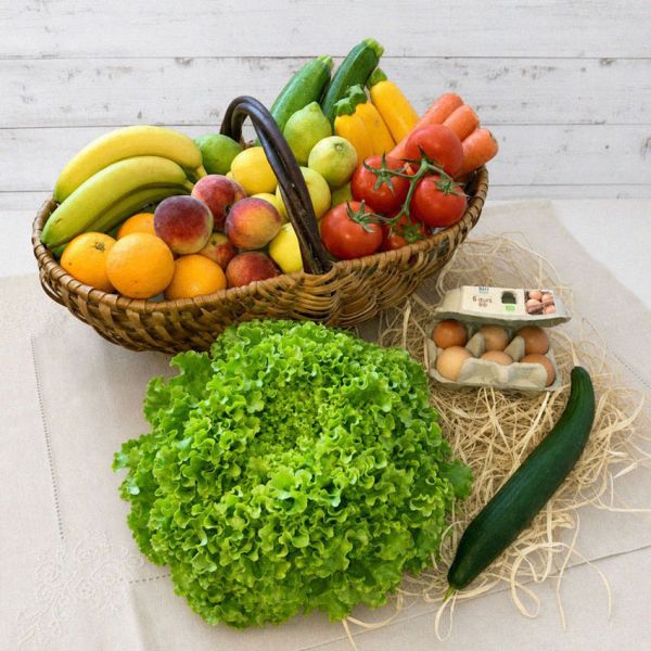 Panier composé de saison