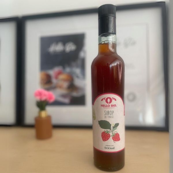 Sirop de fraises