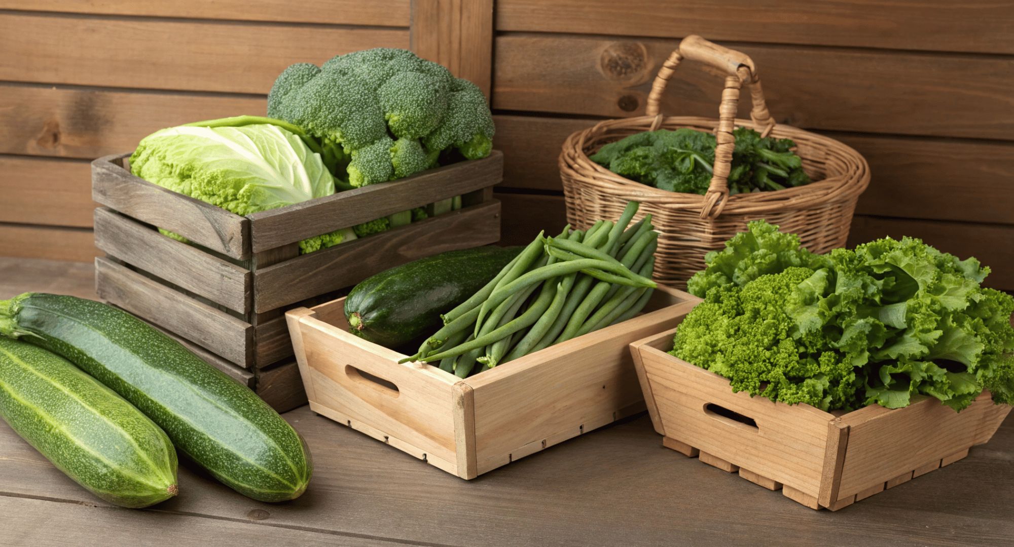 Verdures et légumes feuilles